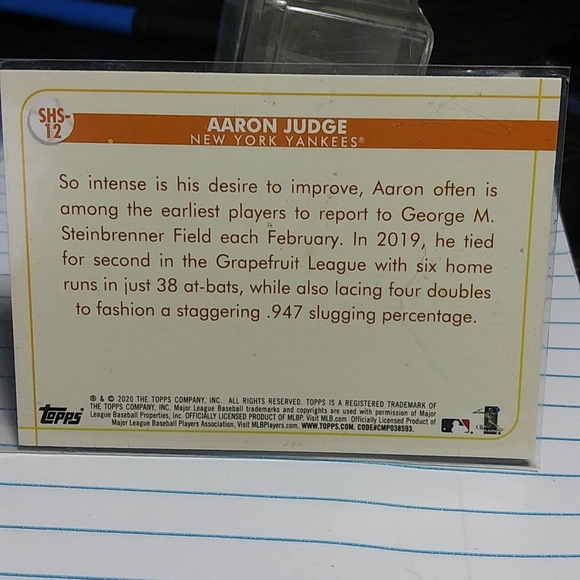 AARON Judge SHS-12 - Picture 2 of 2